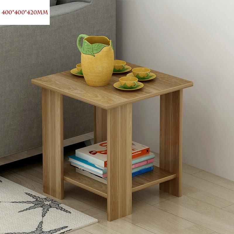 Customized Simple MDF Coffee Table Smart Wood Table