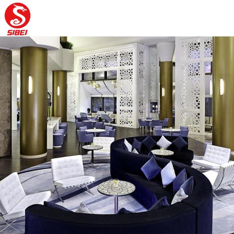 Luxury Durable Modern High End Restaurant Lobby Public Area Furniture