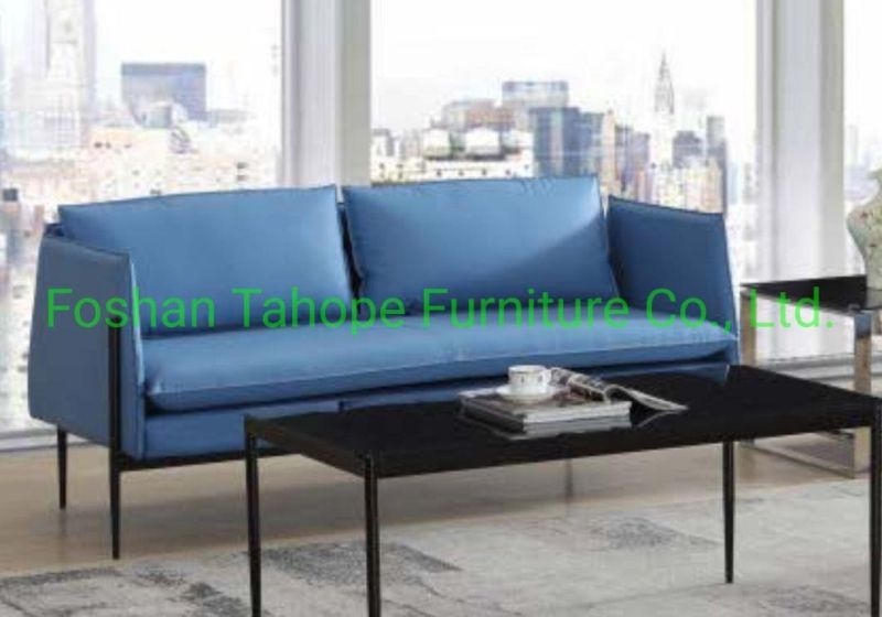 Cheap Modern Office Furniture 3 Seater Waiting Room Home Chair Leather Sofa Price