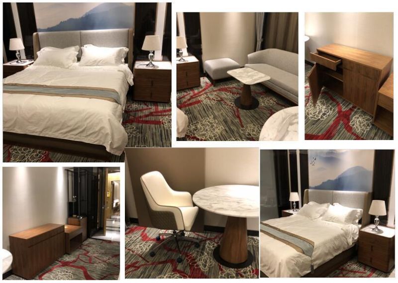 Modern Design 5 Star Hotel Room Furniture Wooden Hotel Bedroom Sets