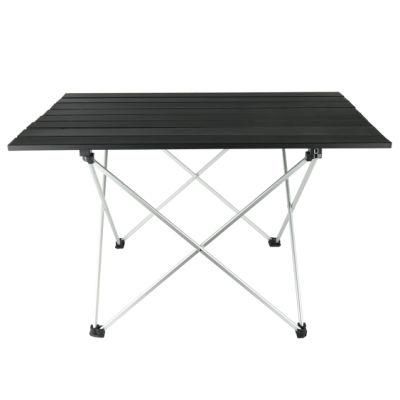 Modern Design Square Portable Adjustable Outdoor Aluminum Alloy Folding Table with Storage Bag