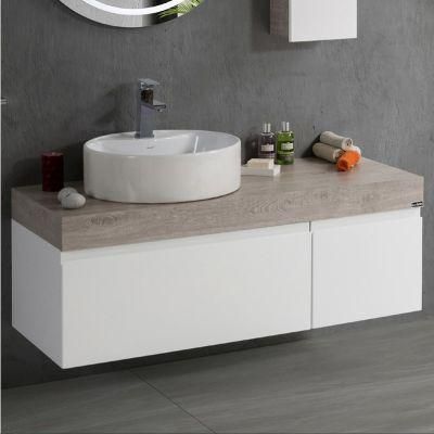 New White Simple Wall Mounted Waterproof Bathroom Cabinet