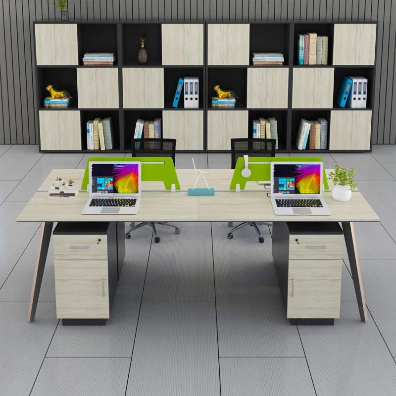 Office Project Interior Modular Call Center Wooden Computer Workstation Desk Furniture