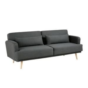 Modern Wooden Leisure Fabric Home Hotel Office Furniture Bedroom Recliner Sofa Bed for Living Room