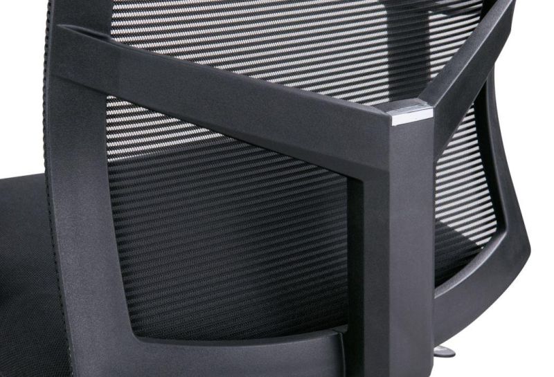 High Quality Office Chair American BIFMA European En1335 Medium Back Modern Fabric Mesh Office Meeting Chair