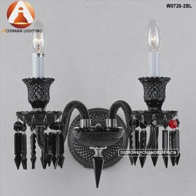 Baccarat Black Wall Sconce