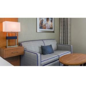 Leisure Modern Design Sets Furniture Fabric Sectional Wooden Two Seat Sofa