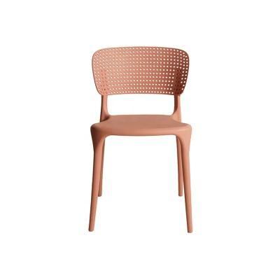 Plastic Dining Chair Furniture Bar Cafe Restaurant Festival with Light Small Outdoor Plastic Design Chair