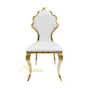 Luxury Modern Stackable Velvet&#160; Dining&#160; Chair&#160; with Golden Wire Frame for Home Furniture