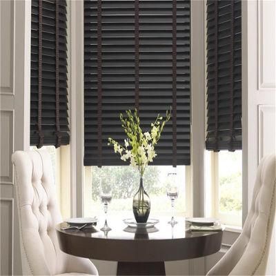 Various Color Wooden Venetian Blinds Light Adjustable Blinds