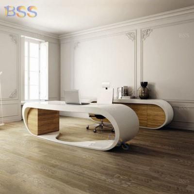 Big Office Desk Italian Design Luxury Big Boss Table Desk