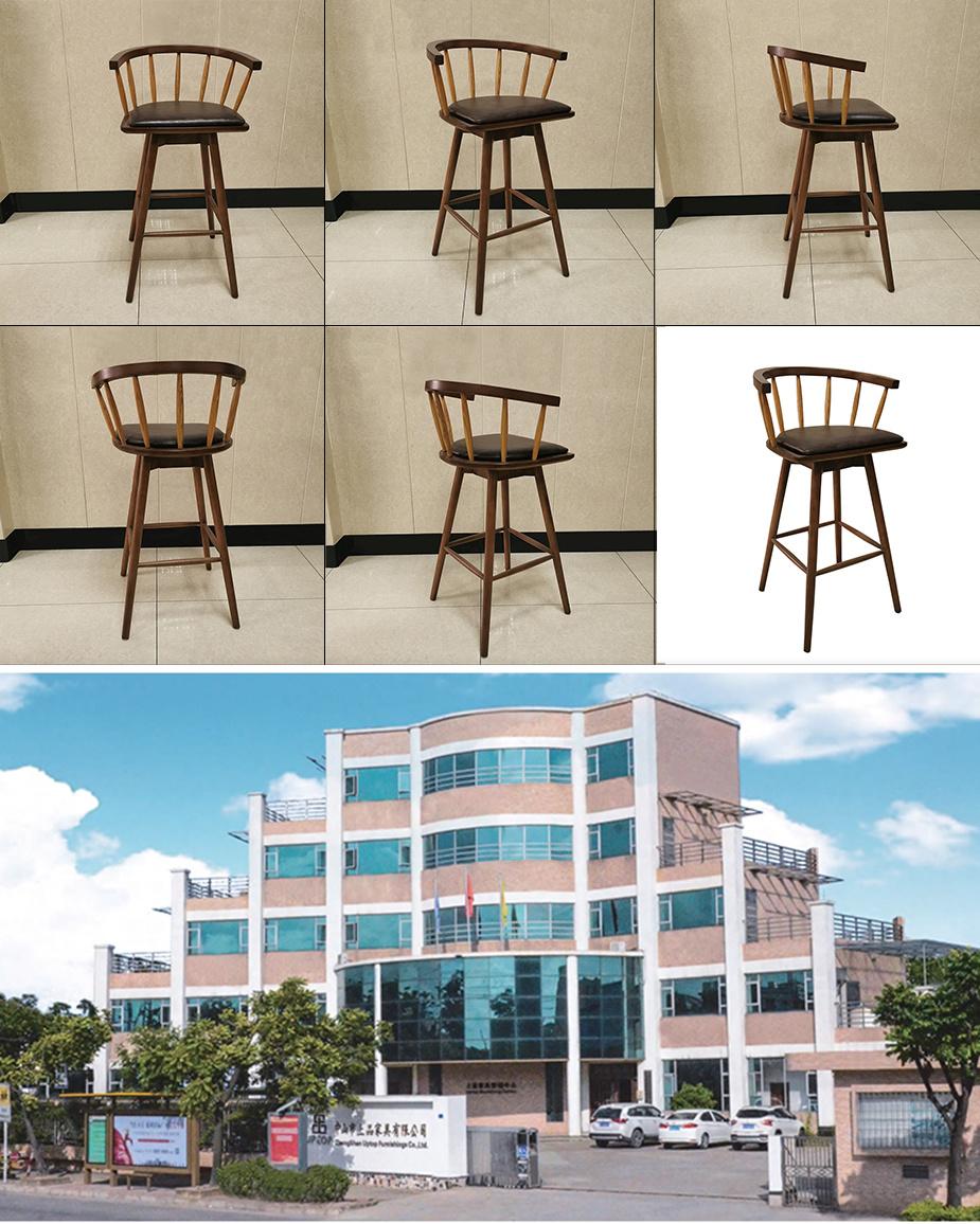 Modern Commercial Restaurant Furniture High Bar Stool Chair Bar Chair