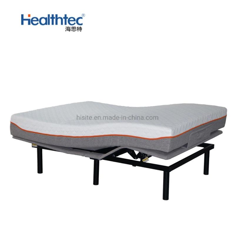 Modern Electric Bed for Home Furniture with Massage Function/LED/USB