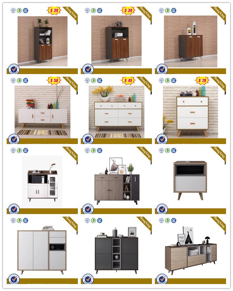 Manufacturer White Combination Hall Cabinet Living Wardrobe Office Furniture