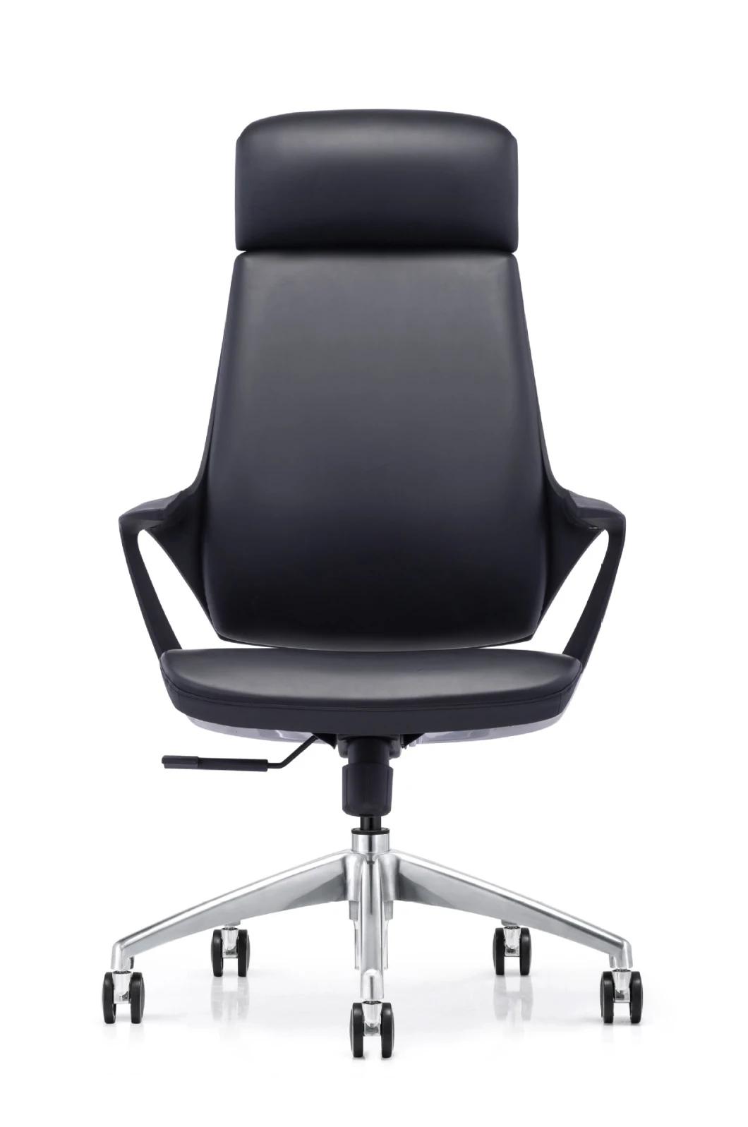 New Design High Back Modern Ergonomic Boss Office Leather Chair