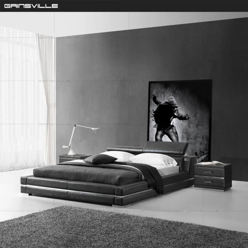 Modern American Furniture Bedroom Furniture King Bed for Villa Gc1685