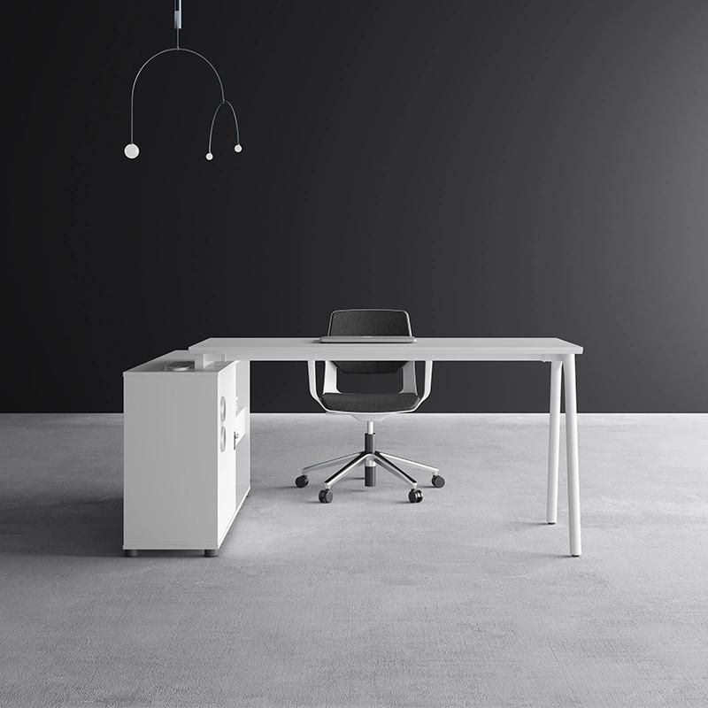 High Quality New Design White Computer Office Furniture Modern Office Desk