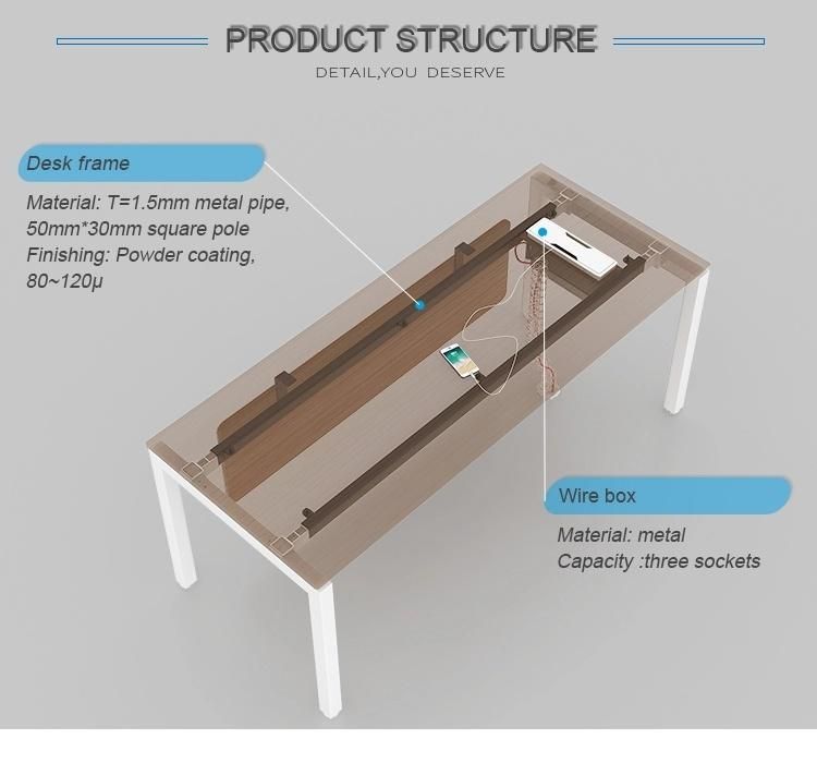 Modern Style Computer Home Office Furniture Bench Workstation Desk