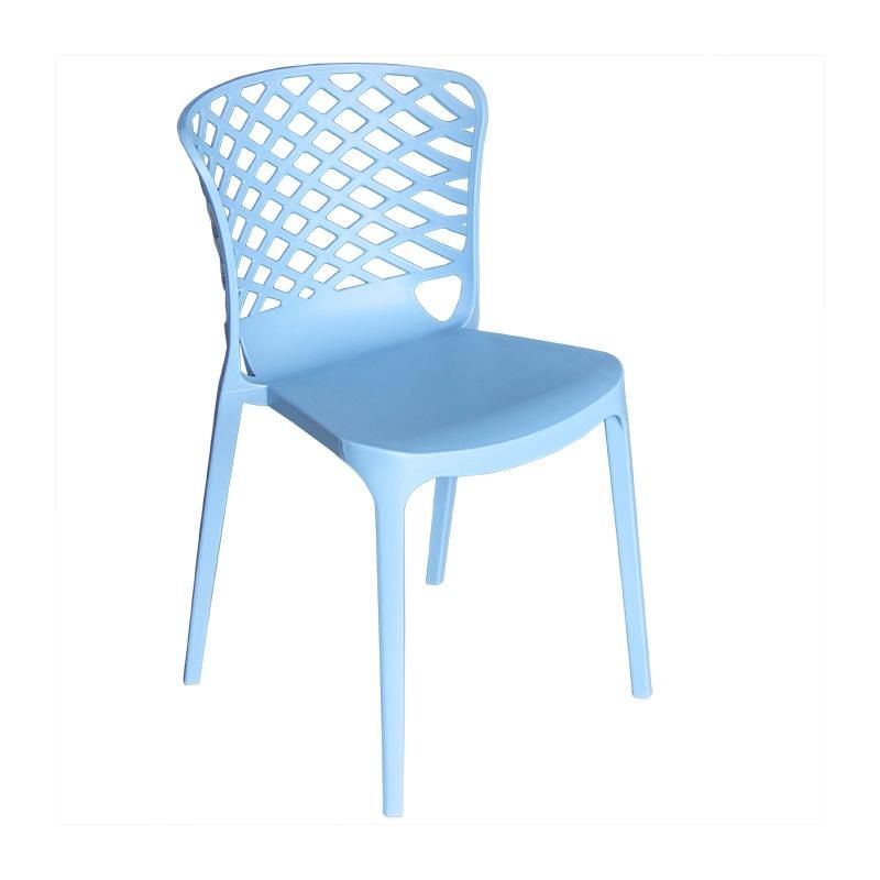 Rikayard High Quality Modern Cheap Wholesale Corfu Dining Armless PP Plastic Chair