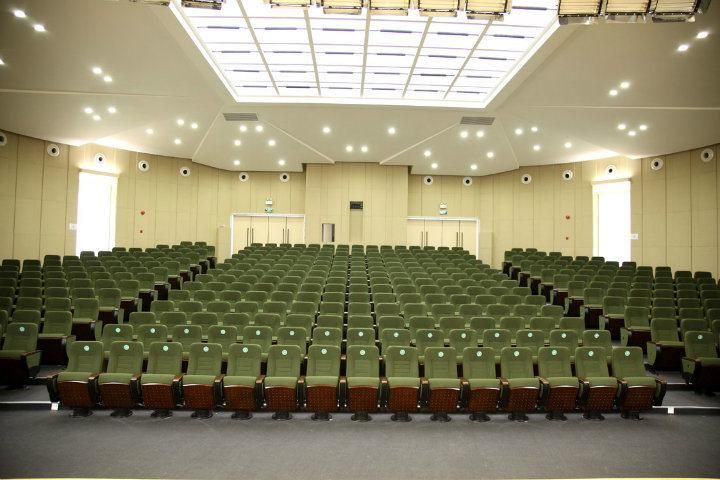 Stadium School Church Auditorium Hall Chair with Microphone Seat
