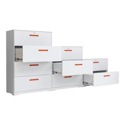 Steel Construction Metal Organizer 5 Drawer Lateral File Cabinet Office Depot Lateral File Cabinet