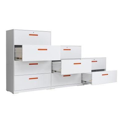 Steel Construction Metal Organizer 5 Drawer Lateral File Cabinet Office Depot Lateral File Cabinet