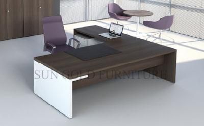 2017 New Wooden Manager Office Table Design Picture (SZ-ODT677)