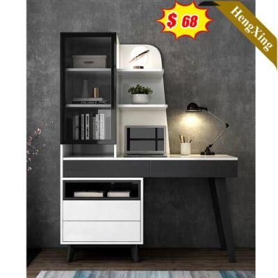 Classic Style High Quality Wooden Design Office School Furniture Storage Cabinet Drawers Computer Study Table