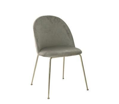 China Wholesale Luxury Nordic Indoor Home Furniture Room Restaurant Dinning Velvet Modern Dining Chair