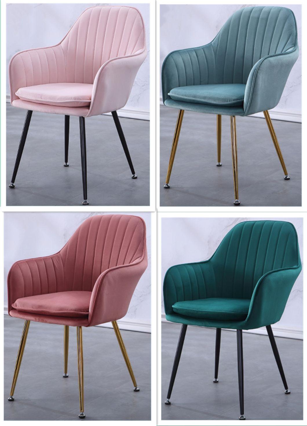 Nordic Style Leisure Coffee Shop Milk Tea Shop Home Living Room Bedroom Backrest Upholster Chair