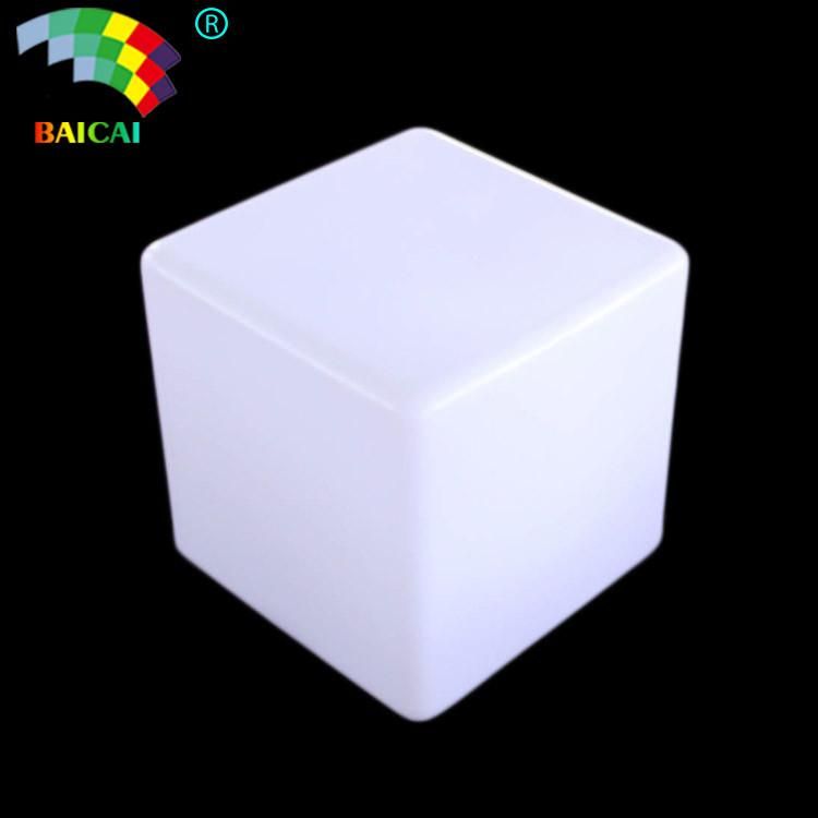 LED Cube Glowing Outdoor Table