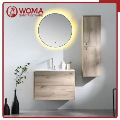 Woma 31.5 Inch Solid Wood Project Design Bathroom Cabinet (W1013B)