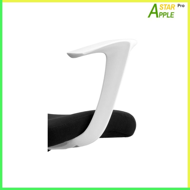 Snow White Swivel Seating as-B2184wh Office Plastic Chair with Mechanism