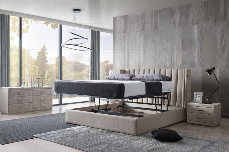 Home Furniture Sets Modern Bedroom Furniture Bed Wall Bed King Bed Gc1807