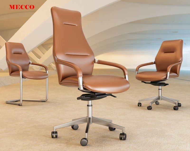 Chinese Office Ergonomic Leather Swivel Executive Massage Chair