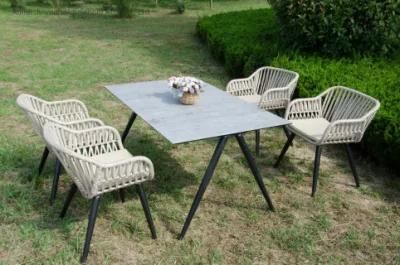 New Style Modern Garden Table Leisure Patio Aluminium Chair