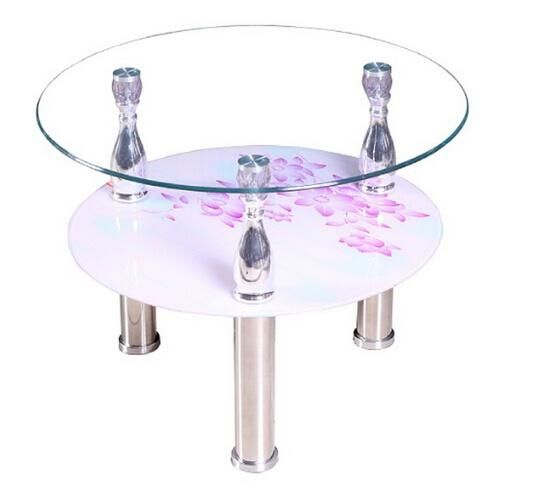 Cheap Glass Side Table/Coffee Table/Home Furniture