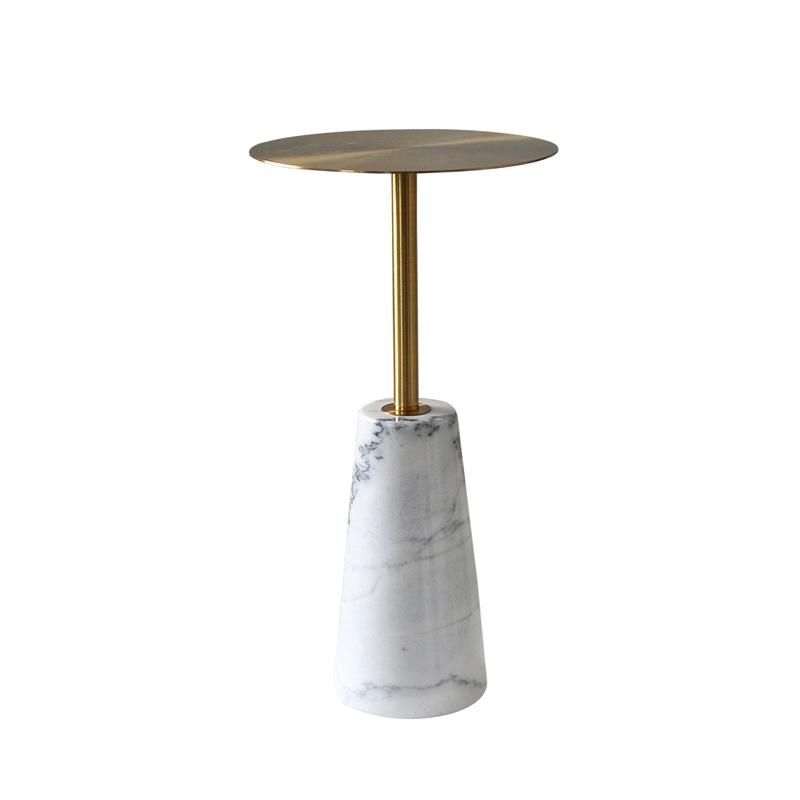 Hot Sale Modern Design Marble Base Side Table