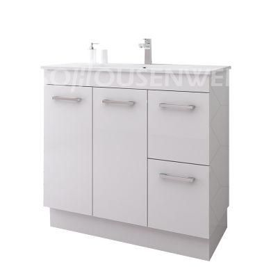 Floor Stand Bathroom Vanity and Sink Set Pre Assembly Brand Bathroom Furniture