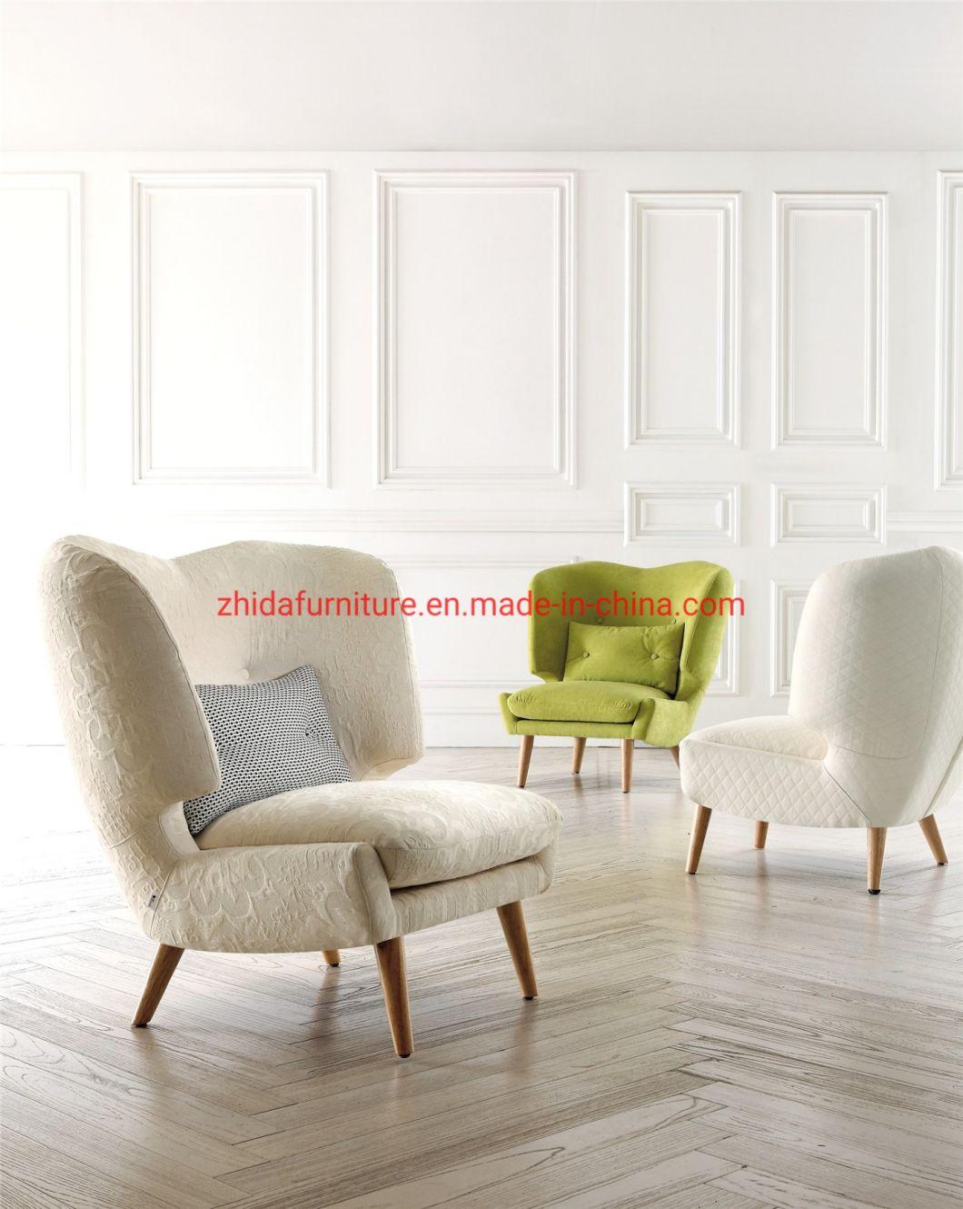 Modern Comfortable MID Back Public Coffee Shop Wooden Leg Chair