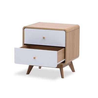 Modern Design Factory Price Modern Elegant Small MDF Nightstand