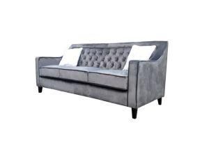 Living Room Furniture Modern Velvet Fabric Sofa