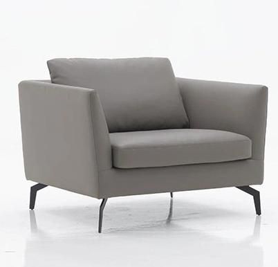 Minimalist Simple Synthetic Leather 1 Seat 2 Seat Office Sofa