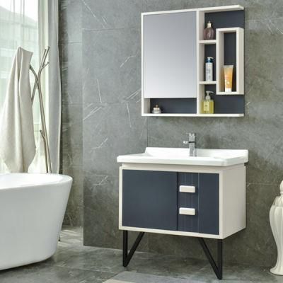 Modern Luxury Sanitary Ware Matt Wood Bathroom Cabinet Furniture Bathroom Vanity