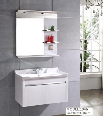 Bathroom Furniture Stainless Steel Cabinet Vanity Wall-Mounted