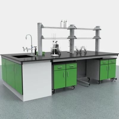 Factory Cheap Price Pharmaceutical Factory Steel Electronic Lab Bench, The Newest Physical Steel Lab Furniture with Cover/