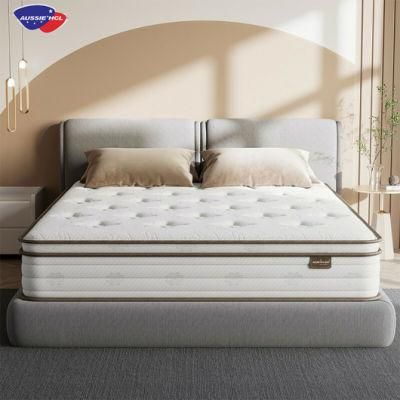 Premium Sleep Well Double King Queen Full Size Mattress in a Box Memory Gel Foam 5 Zone Pocket Spring Mattresses