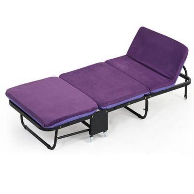 Metal Furniture Single Fold Camp Sofa Extra Folding Rollaway Bed