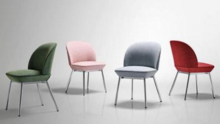 2020 New Design Restaurant Furniture Soft Fabric Seater Chair