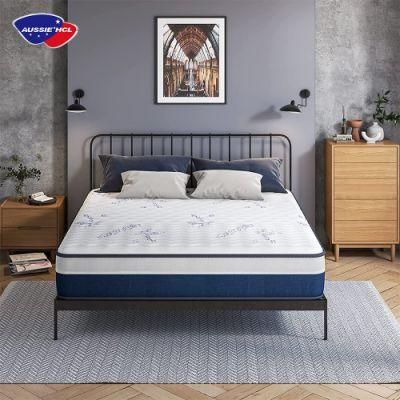 Premium Leland Koala Sleep Well Full Inch Cooling Mattresses Pocket Spring Latex Gel Memory Foam Mattress